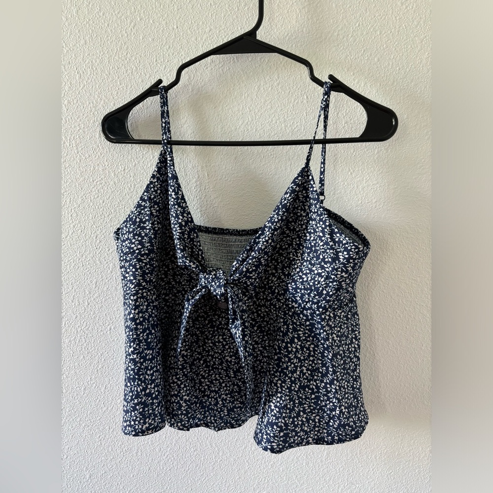 Navy blue tank top
